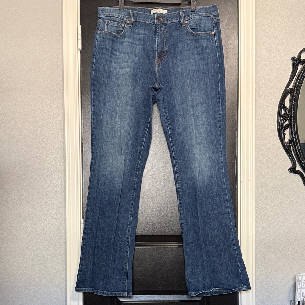 Levi's Women's Dark Blue Flare Jeans
